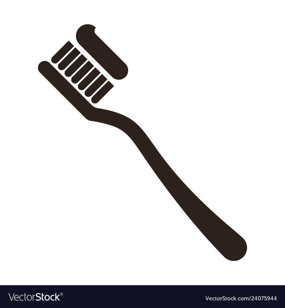 toothbrush icon vector 24075944